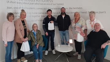 Random acts of kindness day from Residents at Lothian House